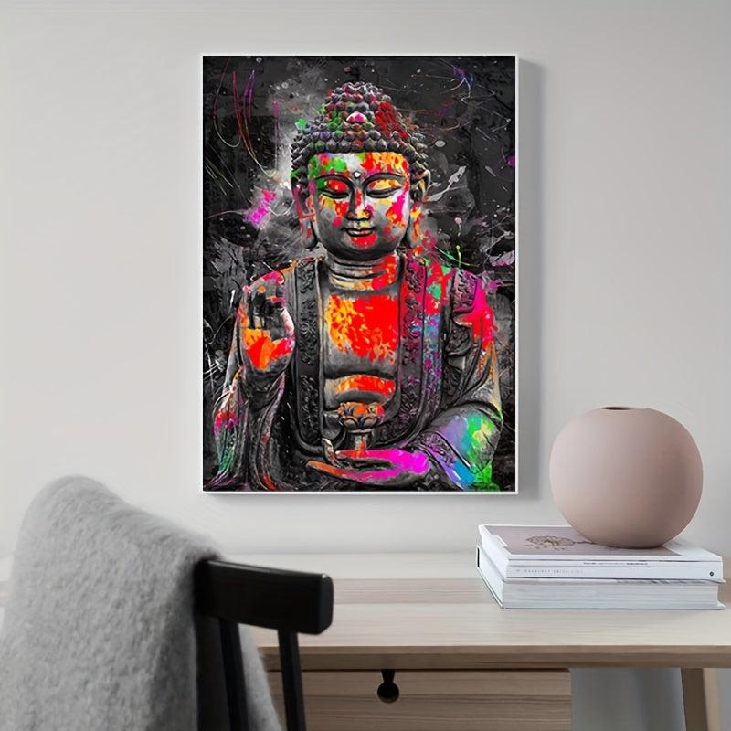 Buddha Statue Canvas Wall Art