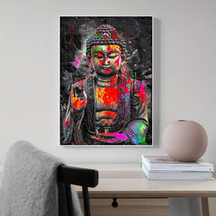 Buddha Statue Canvas Wall Art