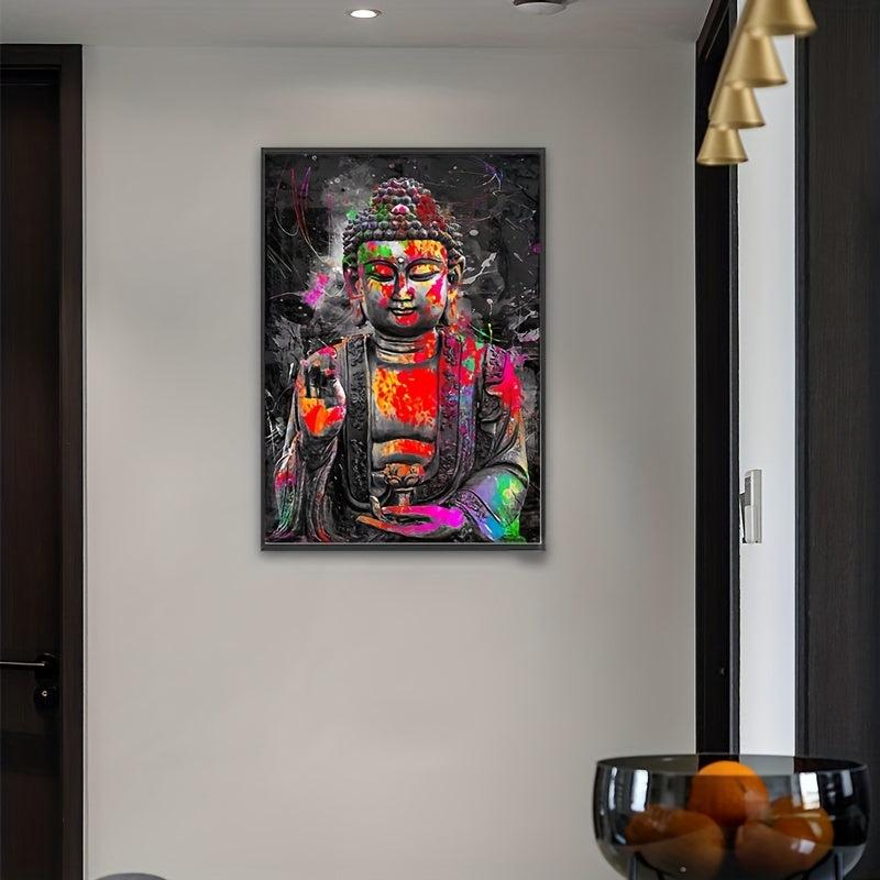 Buddha Statue Canvas Wall Art