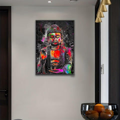 Buddha Statue Canvas Wall Art
