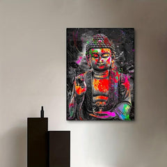 Buddha Statue Canvas Wall Art