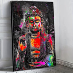 Buddha Statue Canvas Wall Art