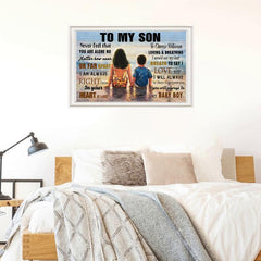 Meaningful Inspiration: Words To My Son Canvas Painting