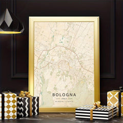 Famous Cities Line Maps Posters Modern Wall Art Living Room Decorative Painting