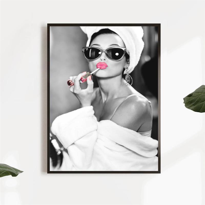 Art Canvas Paintings Woman Painting Wall Art Decor No Frame