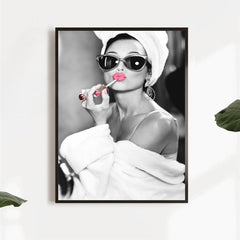 Art Canvas Paintings Woman Painting Wall Art Decor No Frame