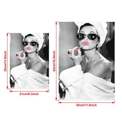 Art Canvas Paintings Woman Painting Wall Art Decor No Frame