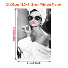 Art Canvas Paintings Woman Painting Wall Art Decor No Frame