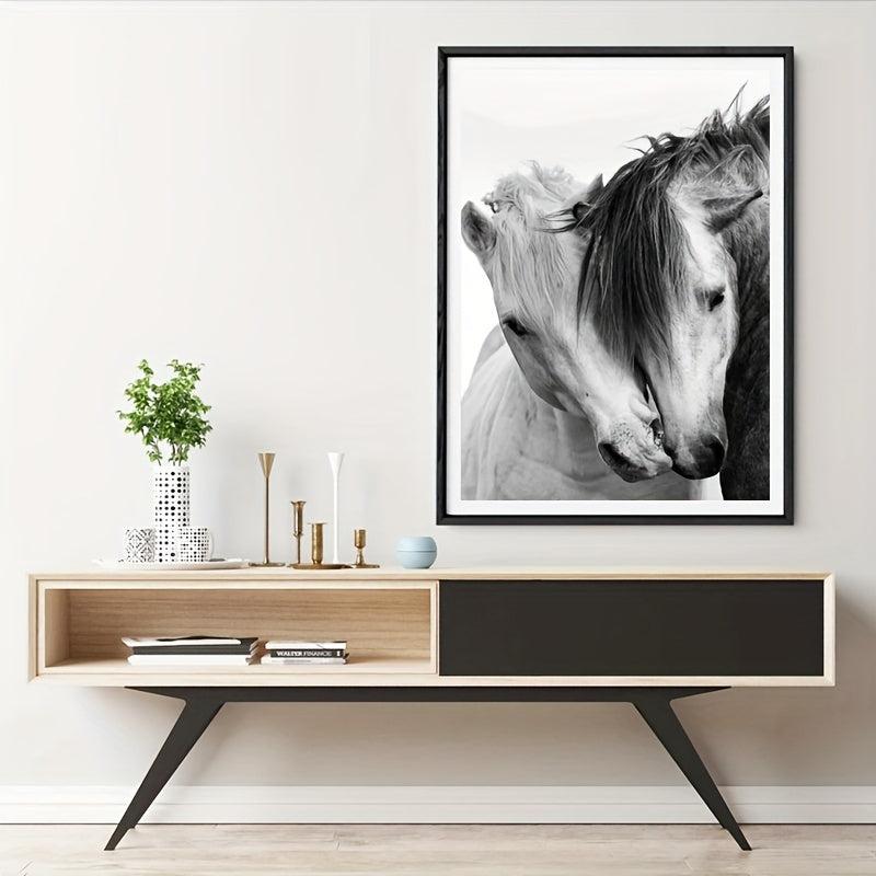 Horse Head Canvas Painting Prints for Home Decor