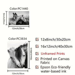 Horse Head Canvas Painting Prints for Home Decor