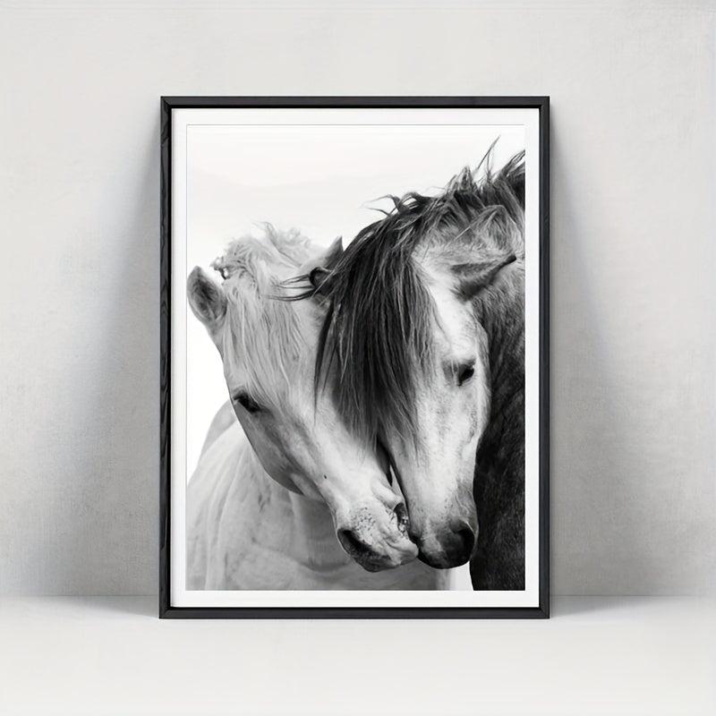 Horse Head Canvas Painting Prints for Home Decor