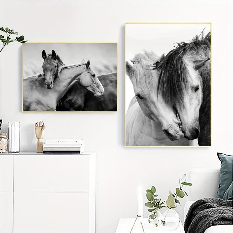 Horse Head Canvas Painting Prints for Home Decor