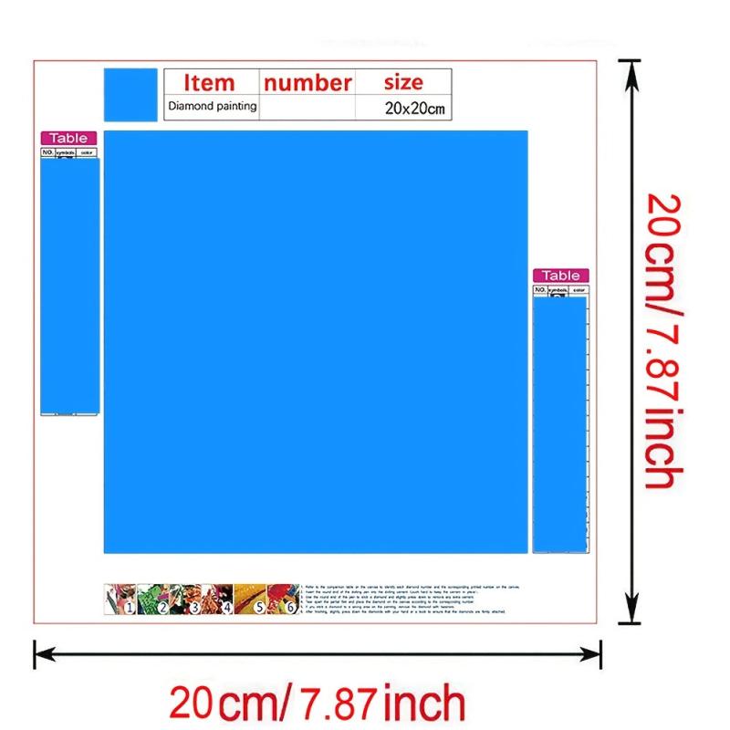 5D Diamond Painting English Birds Flowers Living Room Office Bedroom Coffee Shop
