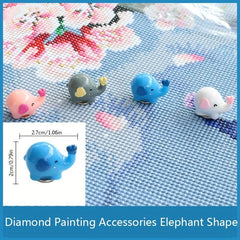Elephant Diamond Painting Cover Minders DIY Diamond Embroidery Accessories