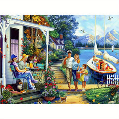 Scenery Diamond Painting Kit for Adults - 5D DIY Diamond Art Craft