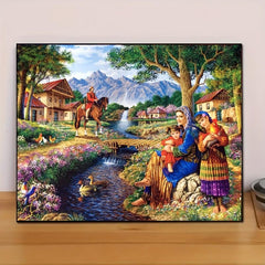 Scenery Diamond Painting Kit for Adults - 5D DIY Diamond Art Craft