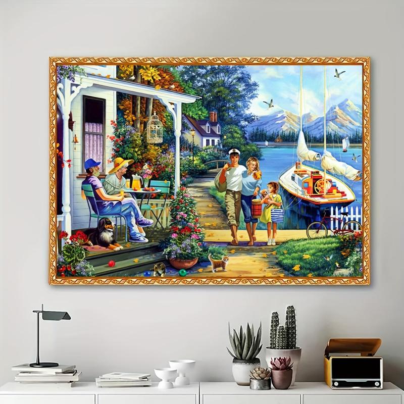Scenery Diamond Painting Kit for Adults - 5D DIY Diamond Art Craft