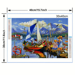 Scenery Diamond Painting Kit for Adults - 5D DIY Diamond Art Craft