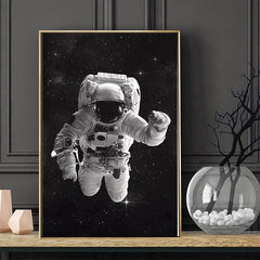 3pcs Outer Space Landscape Canvas Wall Art Home Decor 12 x8 17 x12