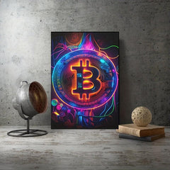 Abstract Letter B Street Graffiti Canvas Painting