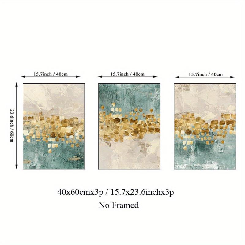 3pcs Nordic Art Dancing Stars Canvas HD Print Landscape Artwork