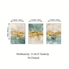 3pcs Nordic Art Dancing Stars Canvas HD Print Landscape Artwork
