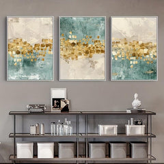 3pcs Nordic Art Dancing Stars Canvas HD Print Landscape Artwork