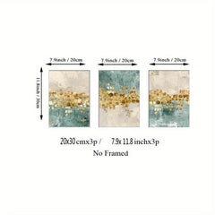 3pcs Nordic Art Dancing Stars Canvas HD Print Landscape Artwork
