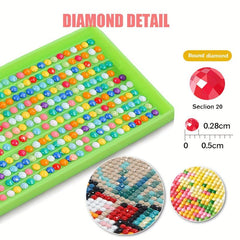 5D DIY Fox Diamond Painting Kit - Full Drill Diamonds