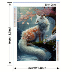 5D DIY Fox Diamond Painting Kit - Full Drill Diamonds