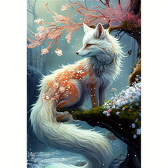 5D DIY Fox Diamond Painting Kit - Full Drill Diamonds