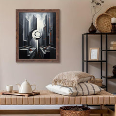 Canvas Poster Modern Art Light Living Room Decorative Painting