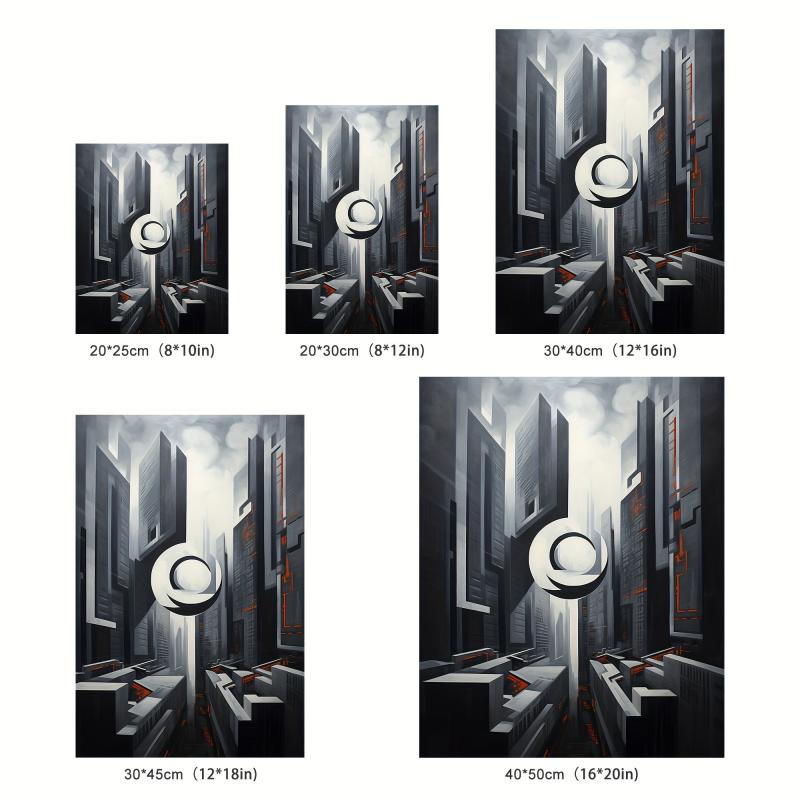 Canvas Poster Modern Art Light Living Room Decorative Painting