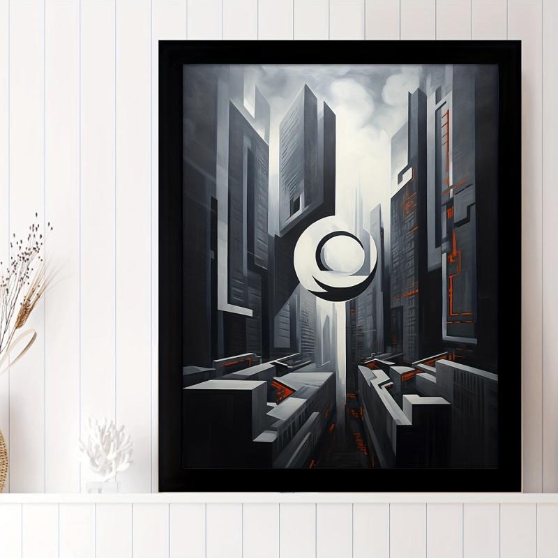 Canvas Poster Modern Art Light Living Room Decorative Painting