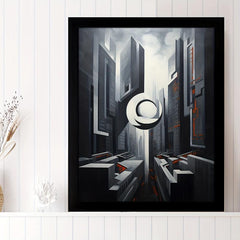 Canvas Poster Modern Art Light Living Room Decorative Painting