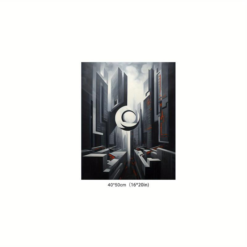 Canvas Poster Modern Art Light Living Room Decorative Painting