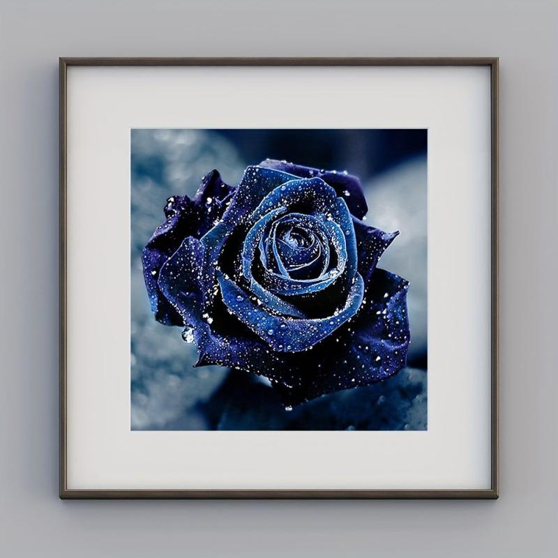 1pc 5D DIY Diamond Painting 20 Rose Painting Without Frame