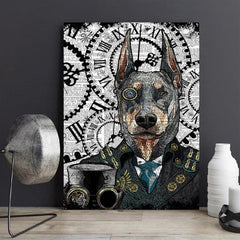 Canvas Poster Modern Dog Art Print Wall Art Gift Bedroom Decor