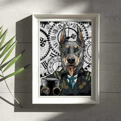 Canvas Poster Modern Dog Art Print Wall Art Gift Bedroom Decor