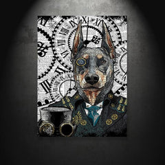 Canvas Poster Modern Dog Art Print Wall Art Gift Bedroom Decor