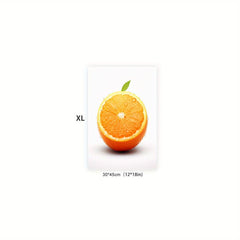 Canvas Poster Modern Orange Decorative Painting for Wall Art