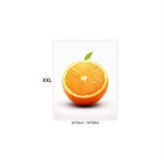 Canvas Poster Modern Orange Decorative Painting for Wall Art
