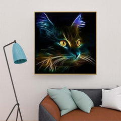 Cat 5D Diamond Painting Kit Adults Full Drill DIY 30x30cm Stress Relief