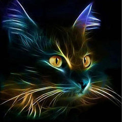 Cat 5D Diamond Painting Kit Adults Full Drill DIY 30x30cm Stress Relief
