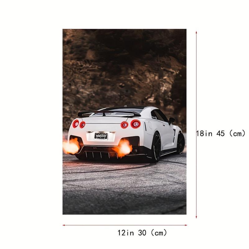 Car Painting On Canvas Wall Art for Home Decor
