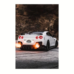 Car Painting On Canvas Wall Art for Home Decor