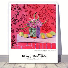 Canvas Poster Modern Art Matisse Painting Background Cloth Decoration