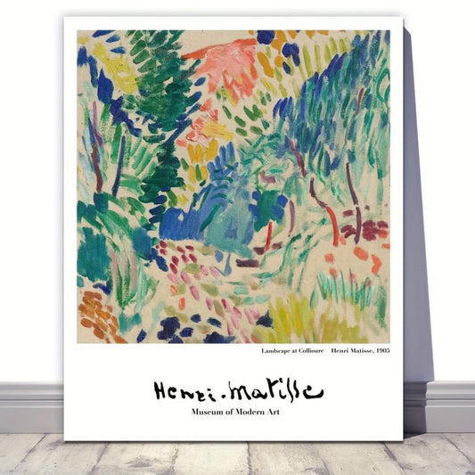 Canvas Poster Modern Art Matisse Painting Background Cloth Decoration