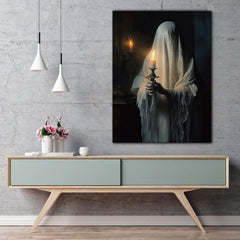 Canvas Poster Modern Art Ghost Poster Jungle Swing Flower Cartoon Poster
