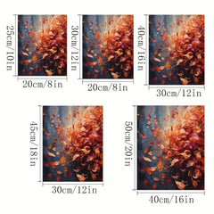 Fallen Leaves Canvas Painting Poster Modern Art Wall Decor